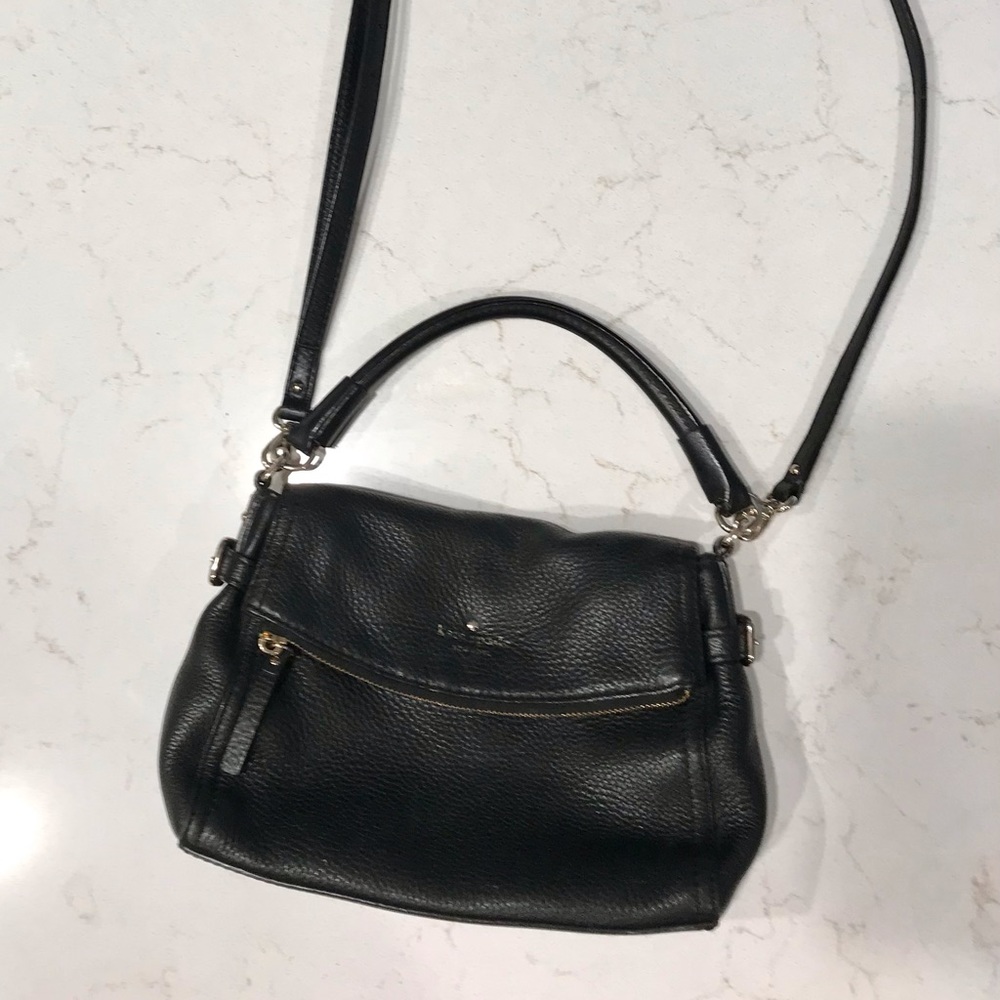 Kate Spade Crossbody Handbag Leather Black